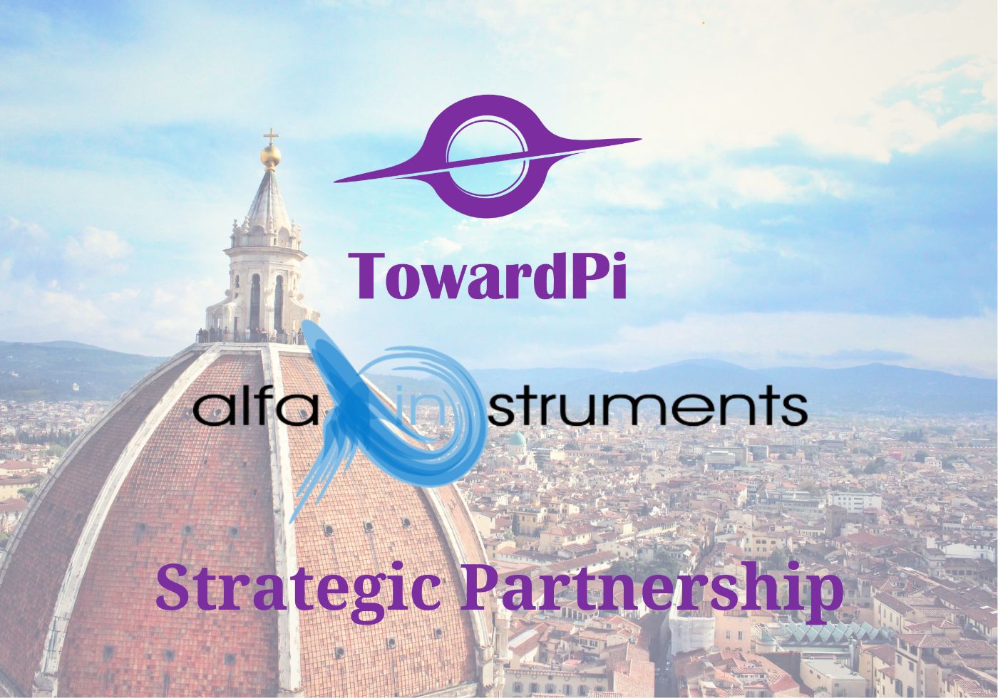 TowardPi and Alfa Instruments Partnership
